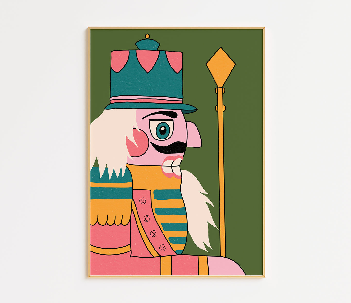 Christmas Nutcracker Print